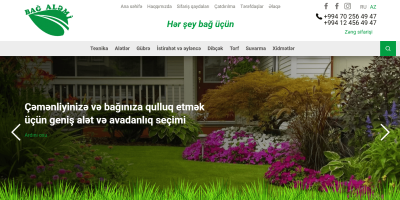 Bagalemi.az - Məhsulların əlavə olunması, SEO xidməti