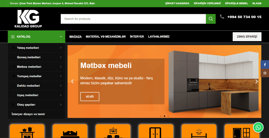Kalidad.az - Saytın hazırlanması, Məzmunların hazırlanması, SEO xidməti, Google Ads, SMM xidməti