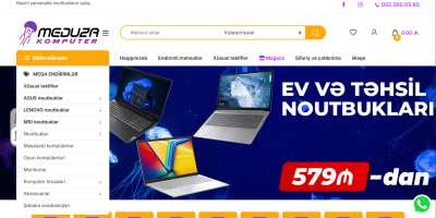 Meduzakomp.az - Saytın hazırlanması, Məzmunların hazırlanması, SEO xidməti, Google Ads