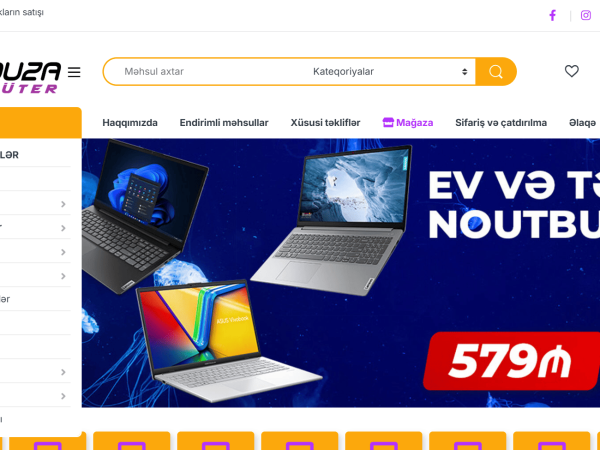 Meduzakomp.az - Saytın hazırlanması, Məzmunların hazırlanması, SEO xidməti, Google Ads