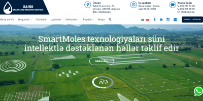 Sairs.az - Saytın hazırlanması, Məzmunların hazırlanması, SEO xidməti,