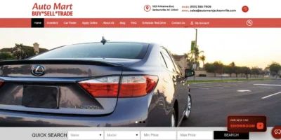 Automartjacksonville.com - Sayt üçün məzmunların hazırlanması, SEO xidməti, Google Ads xidmətində dəstək